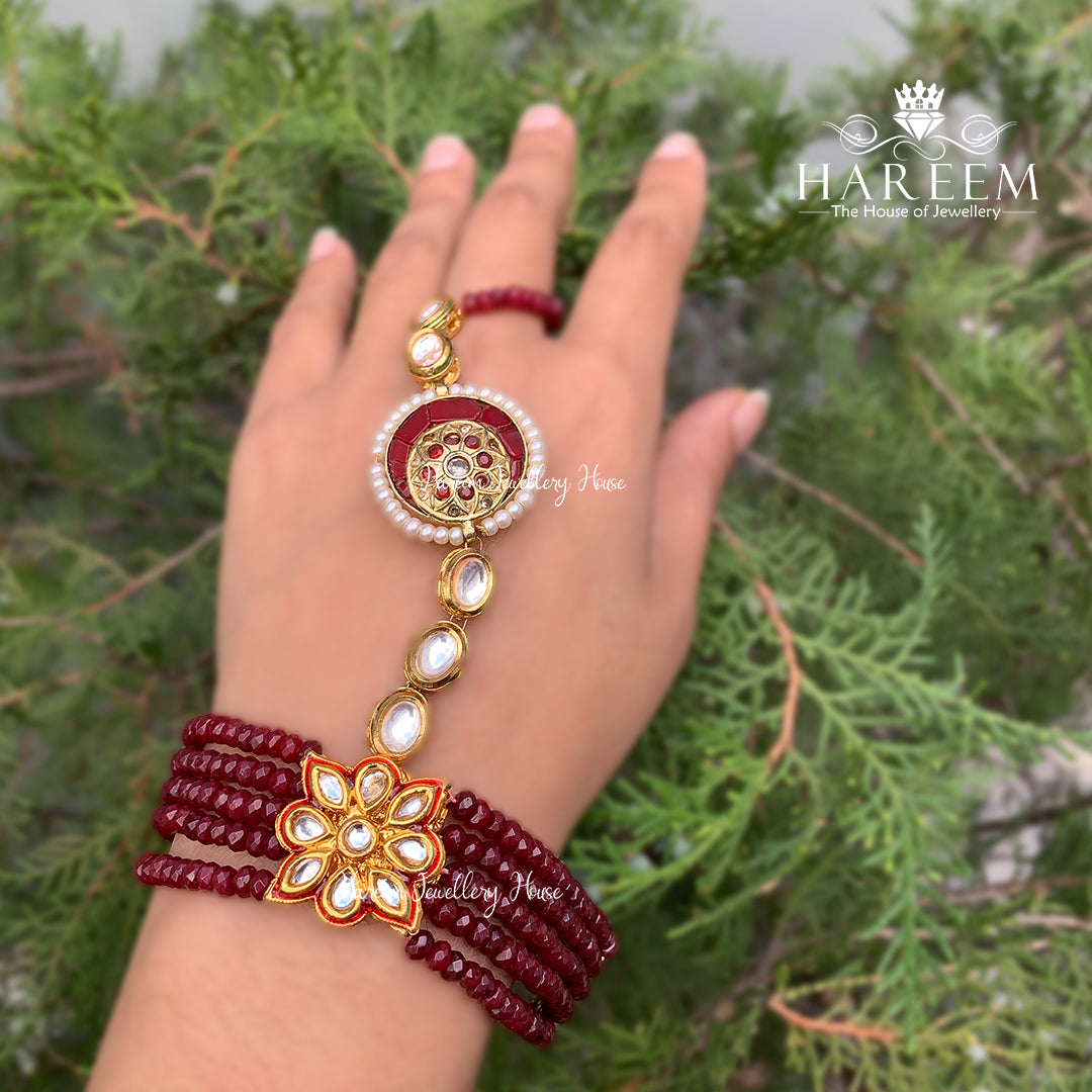 Hand Pieces / Haath Phool – hareemjewellers