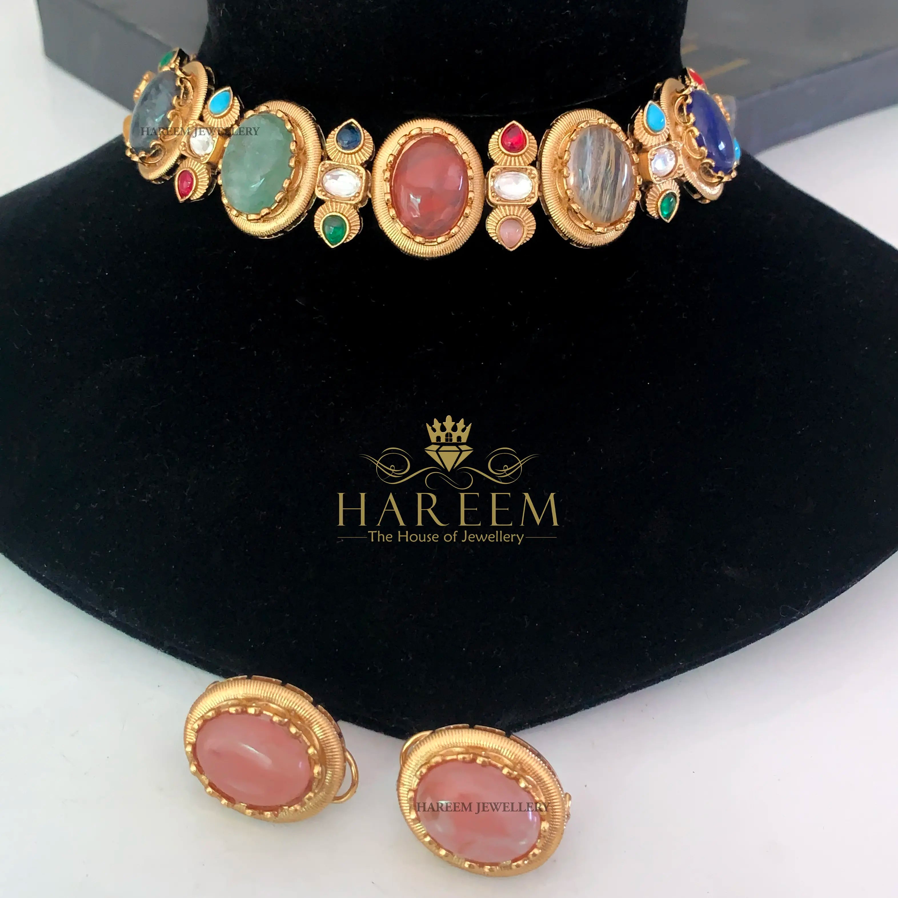 Daneem Multi Gemstone set