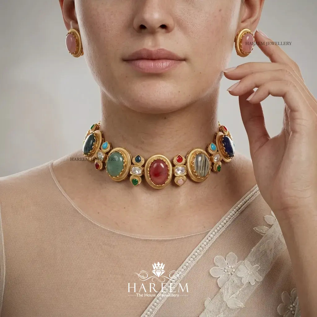 Daneem Multi Gemstone set