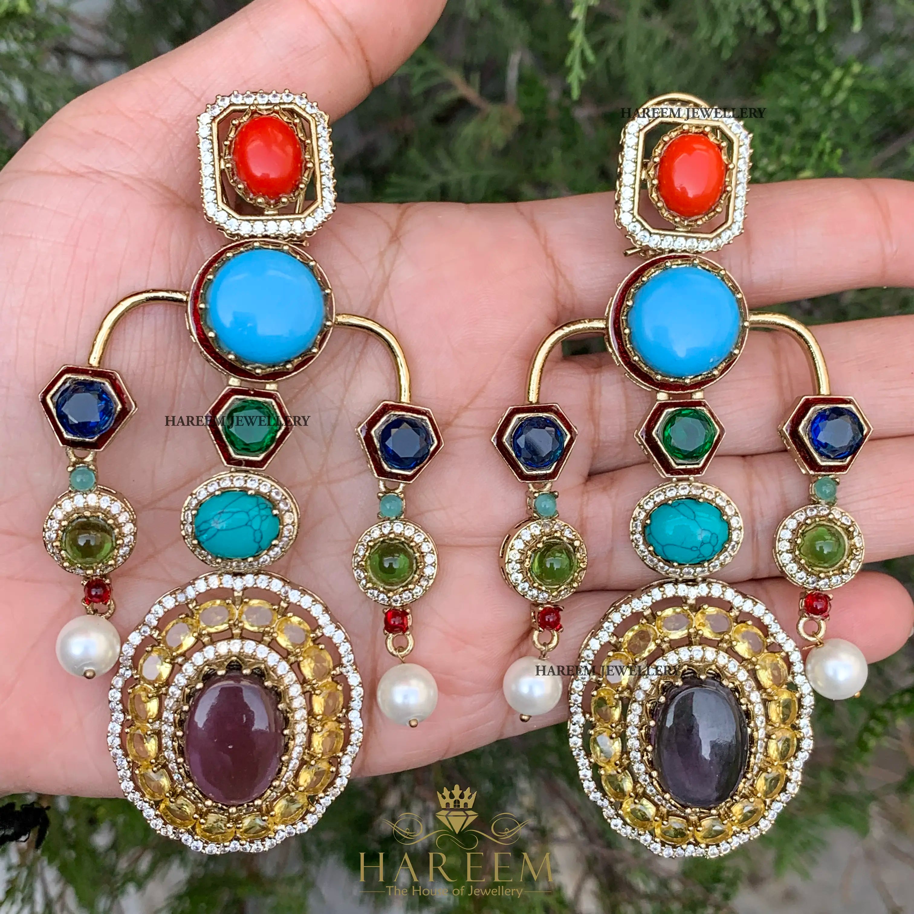 Elizabeth SabyaSachi Inspired Dangler