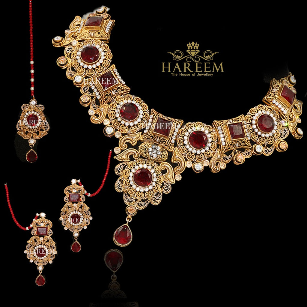 Saba Gold Plated Set
