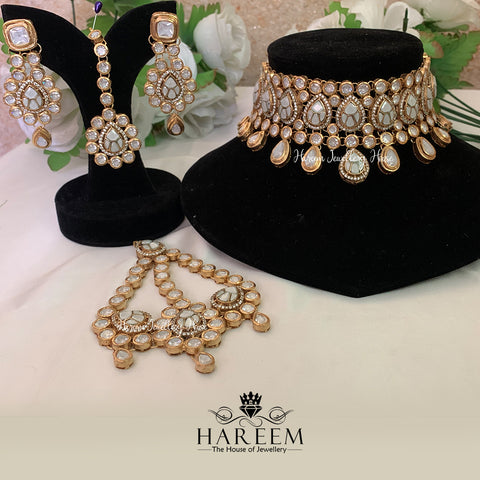 Urooj Polki Bridal set