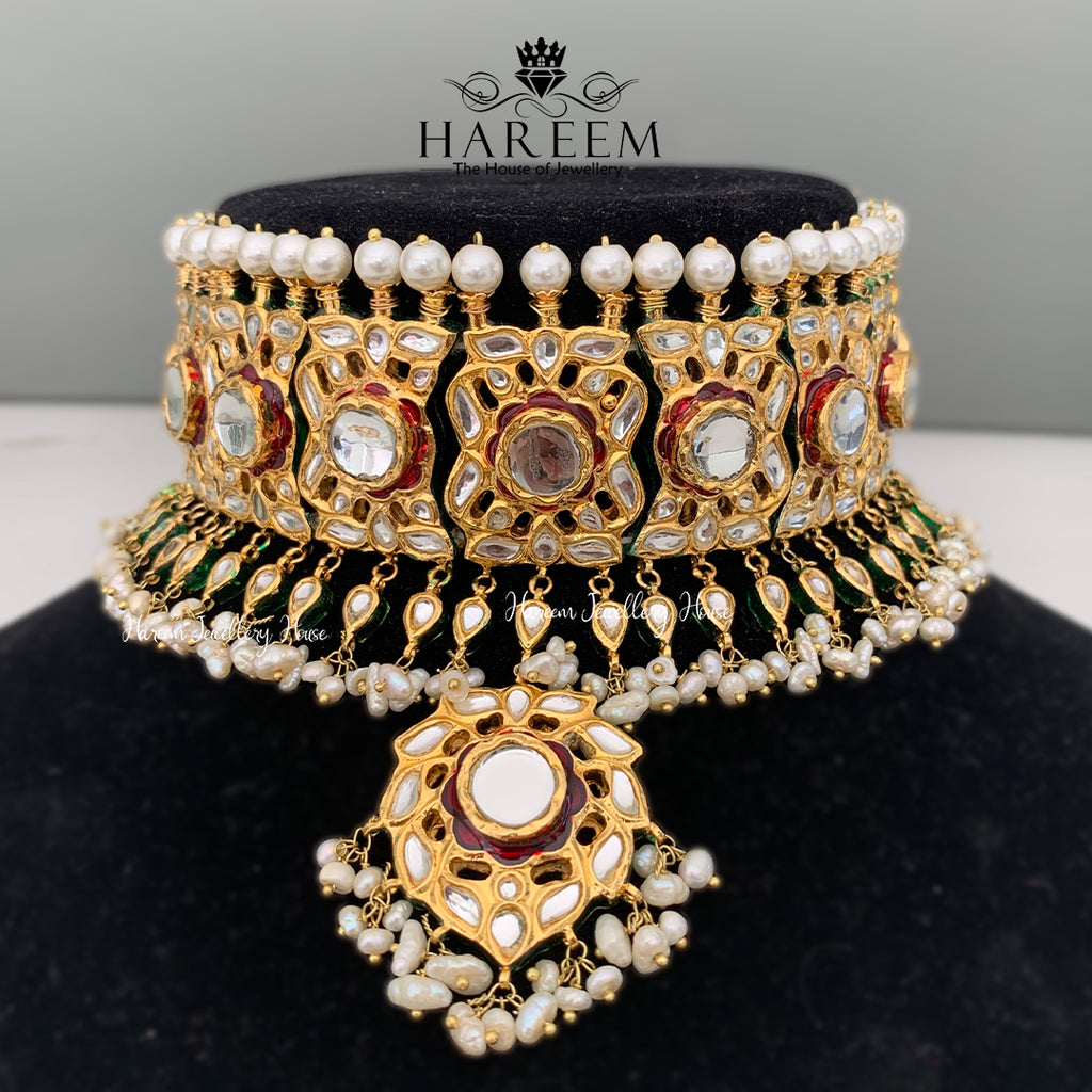 Jannat - Thappa Deluxe Gold bridal set