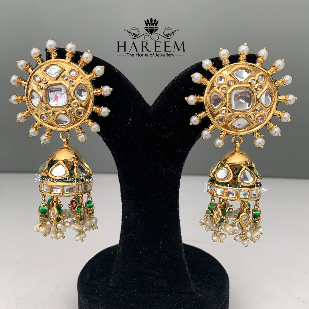 Jannat - Thappa Deluxe Gold bridal set
