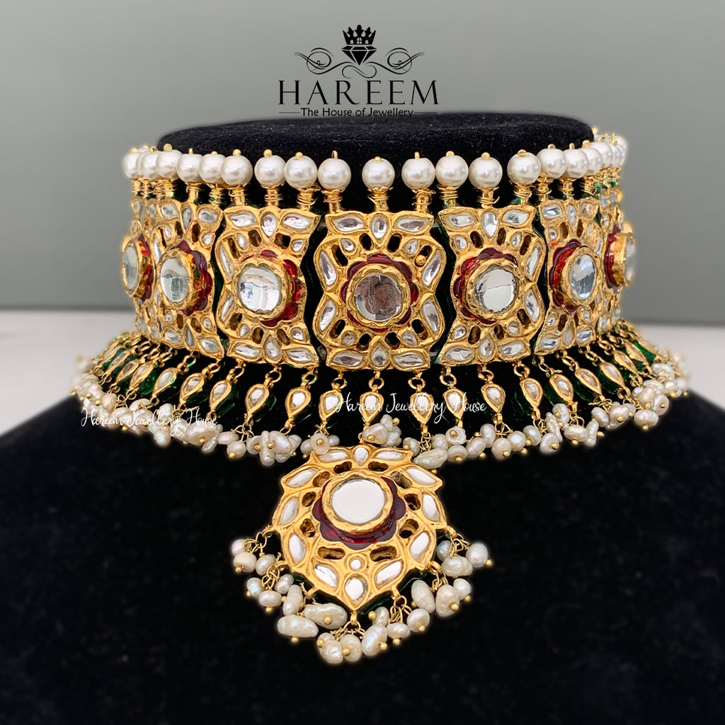 Jannat - Thappa Deluxe Gold bridal set
