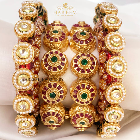 Rani Padmavati Bangle Set / Rajwari Mughal Kary
