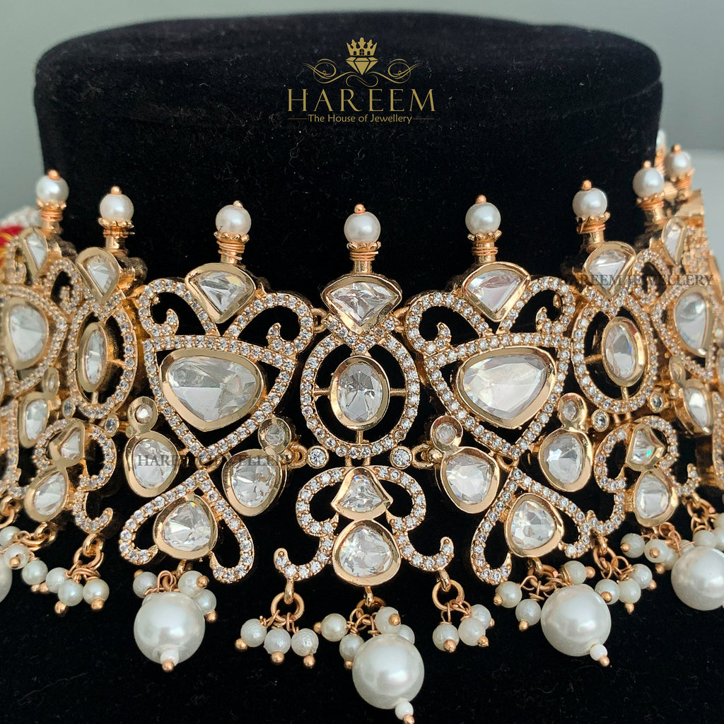 Zohra Polki Mossanite Set