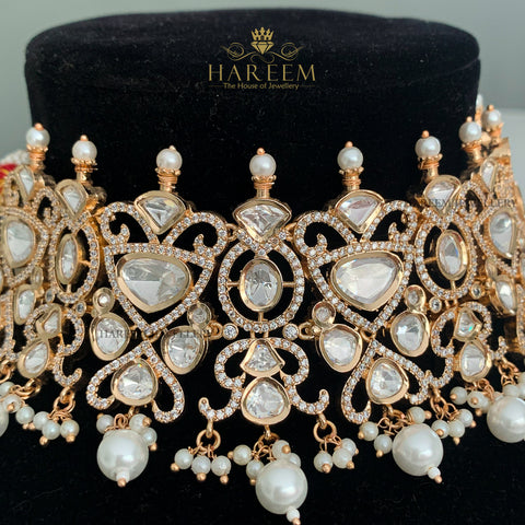 Zohra Polki Mossanite Set