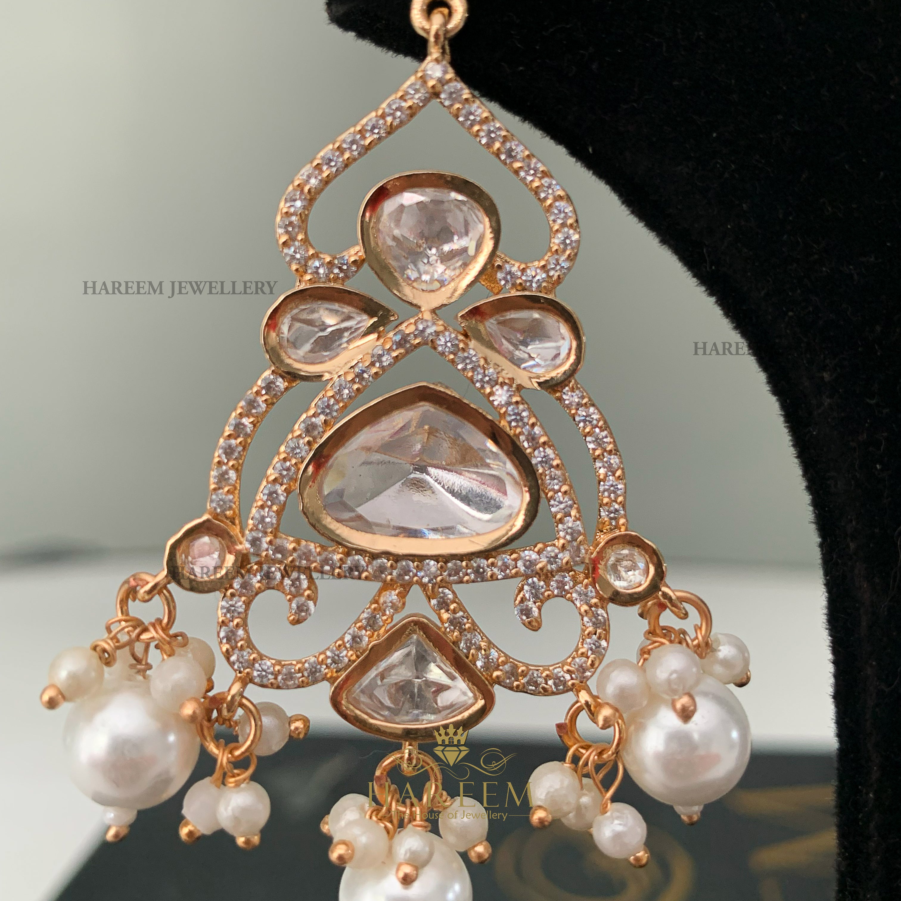 Zohra Polki Mossanite Set
