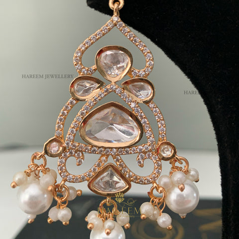 Zohra Polki Mossanite Set