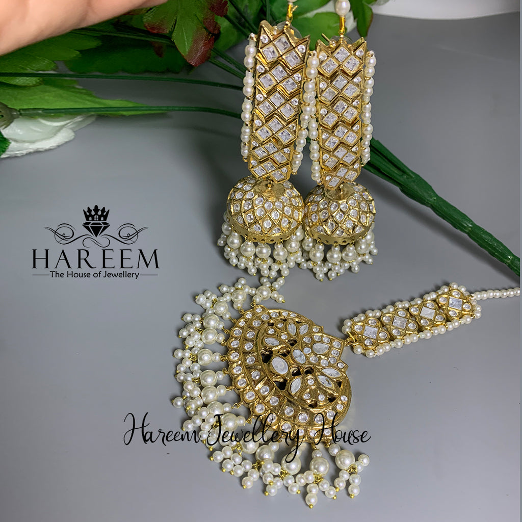 Ifrah - Gold Earrings Tika