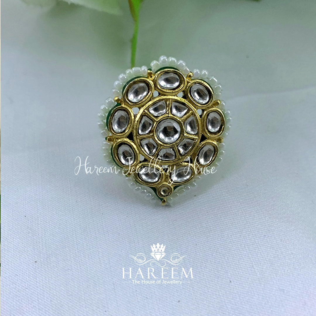 Rukhsar Kundan Ring