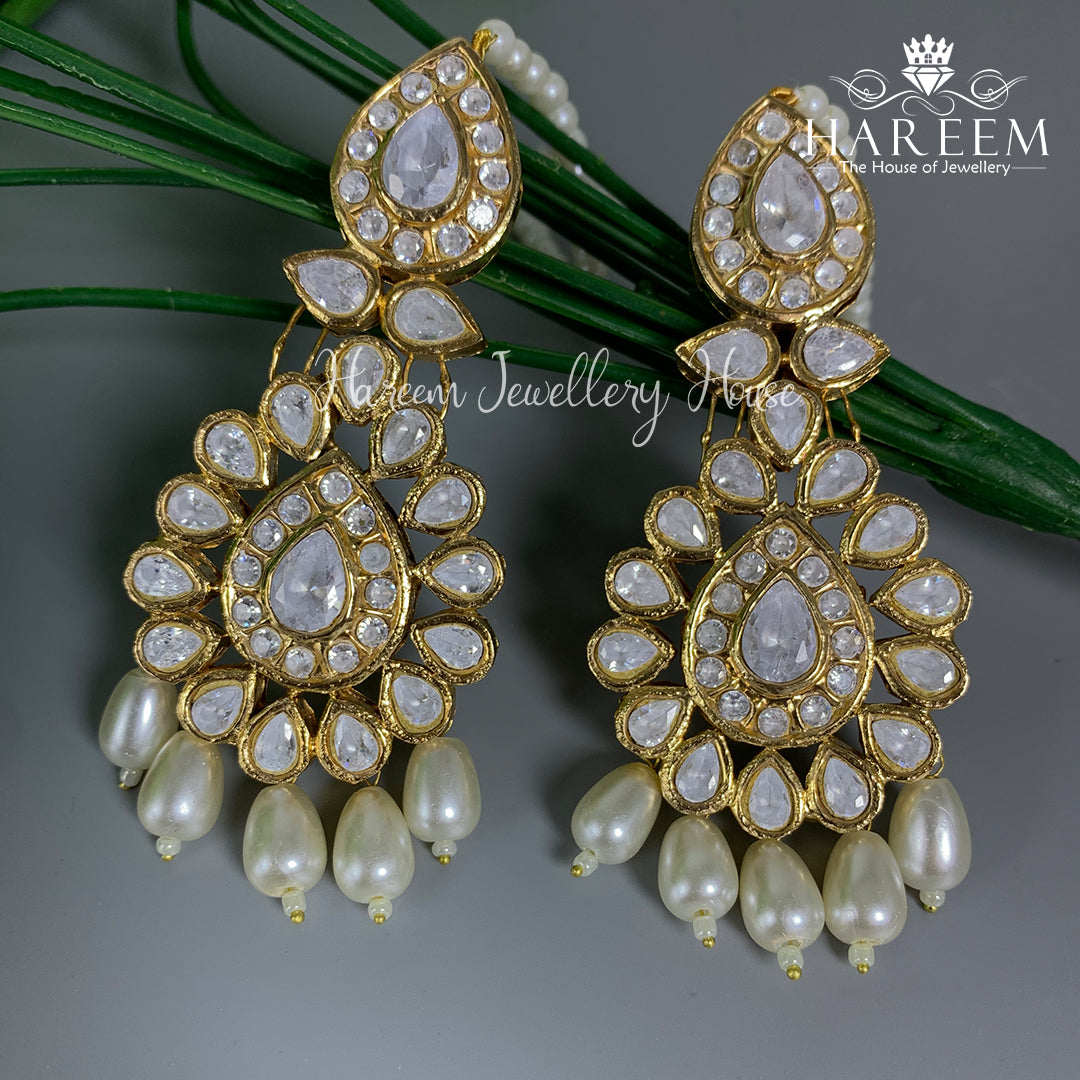 Rimsha - Polki Earrings