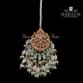 Samreen tika white - Gold