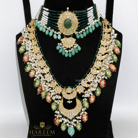 Tayaani Style- Thappa Deluxe Gold bridal set