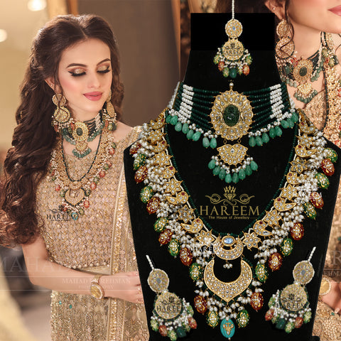 Tayaani Style- Thappa Deluxe Gold bridal set