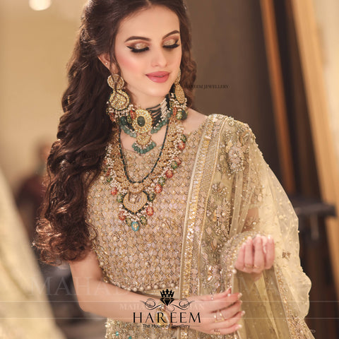 Tayaani Style- Thappa Deluxe Gold bridal set