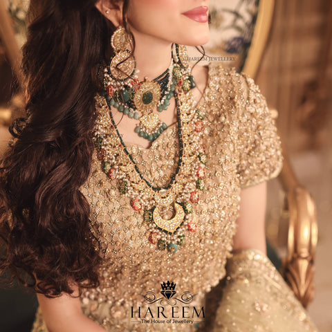 Tayaani Style- Thappa Deluxe Gold bridal set