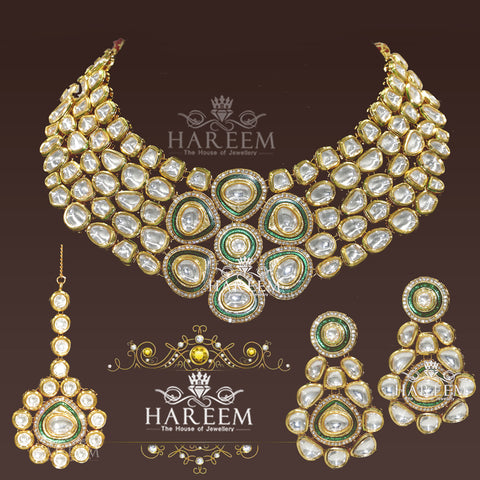 ambreen Jaipuri Kundan Set