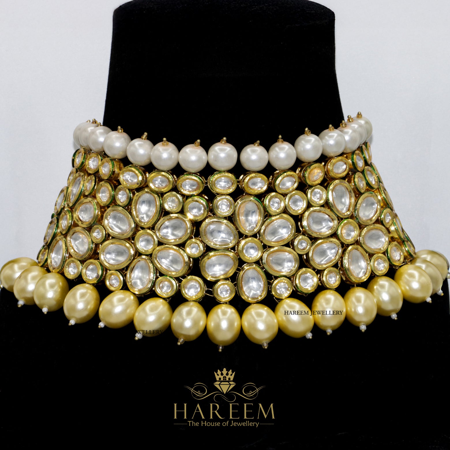 Hania Jaipuri Kundan Set