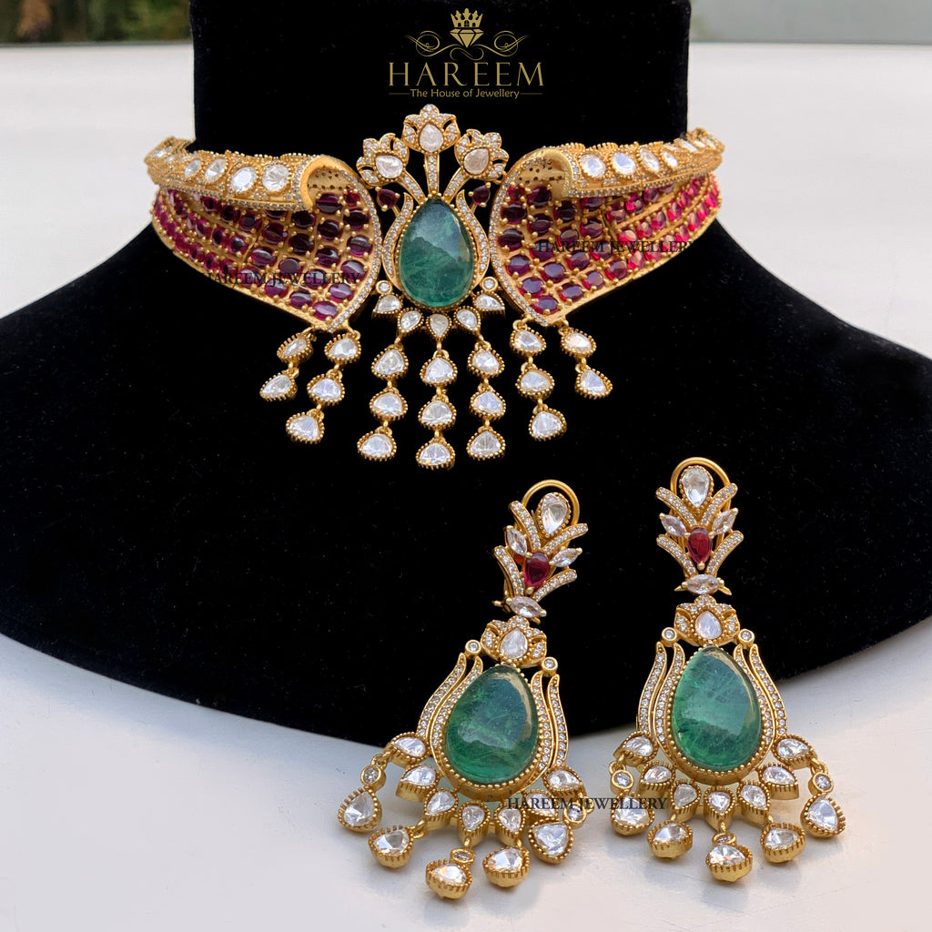 Shariya Polki Set
