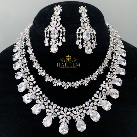 2 Layer Helena Dimonte Necklace Set