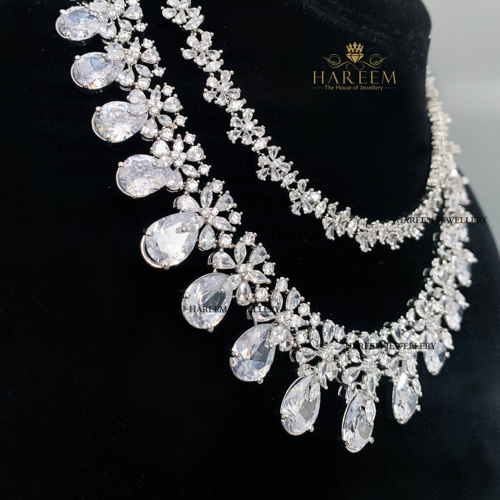 2 Layer Helena Dimonte Necklace Set