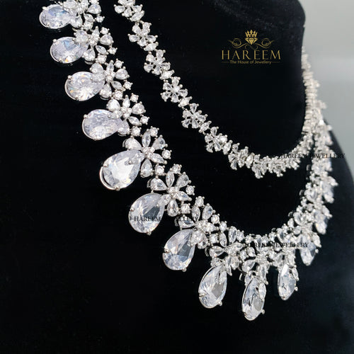 2 Layer Helena Dimonte Necklace Set