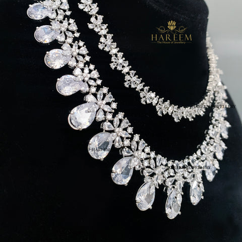 2 Layer Helena Dimonte Necklace Set