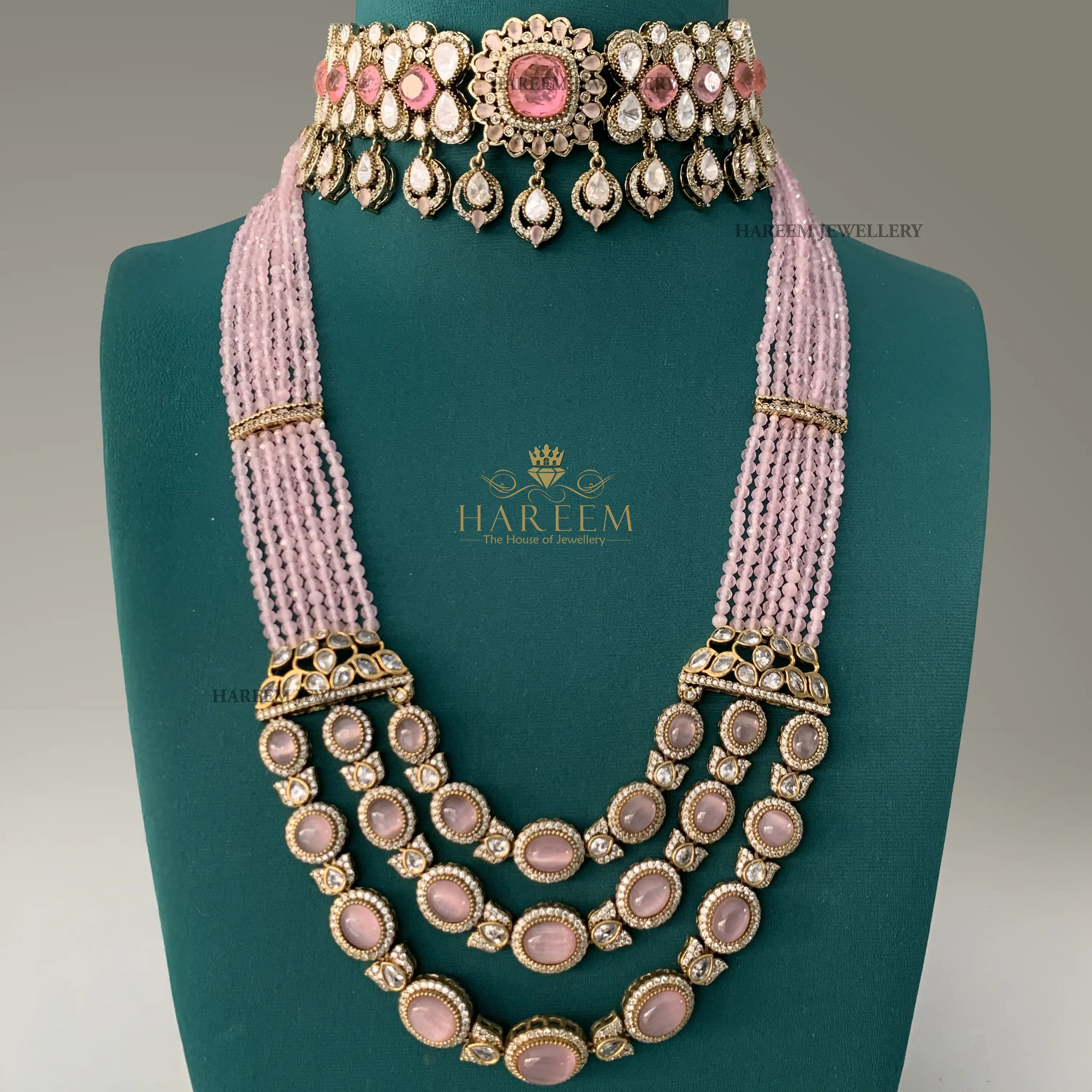 Nadia Pink Mala Set