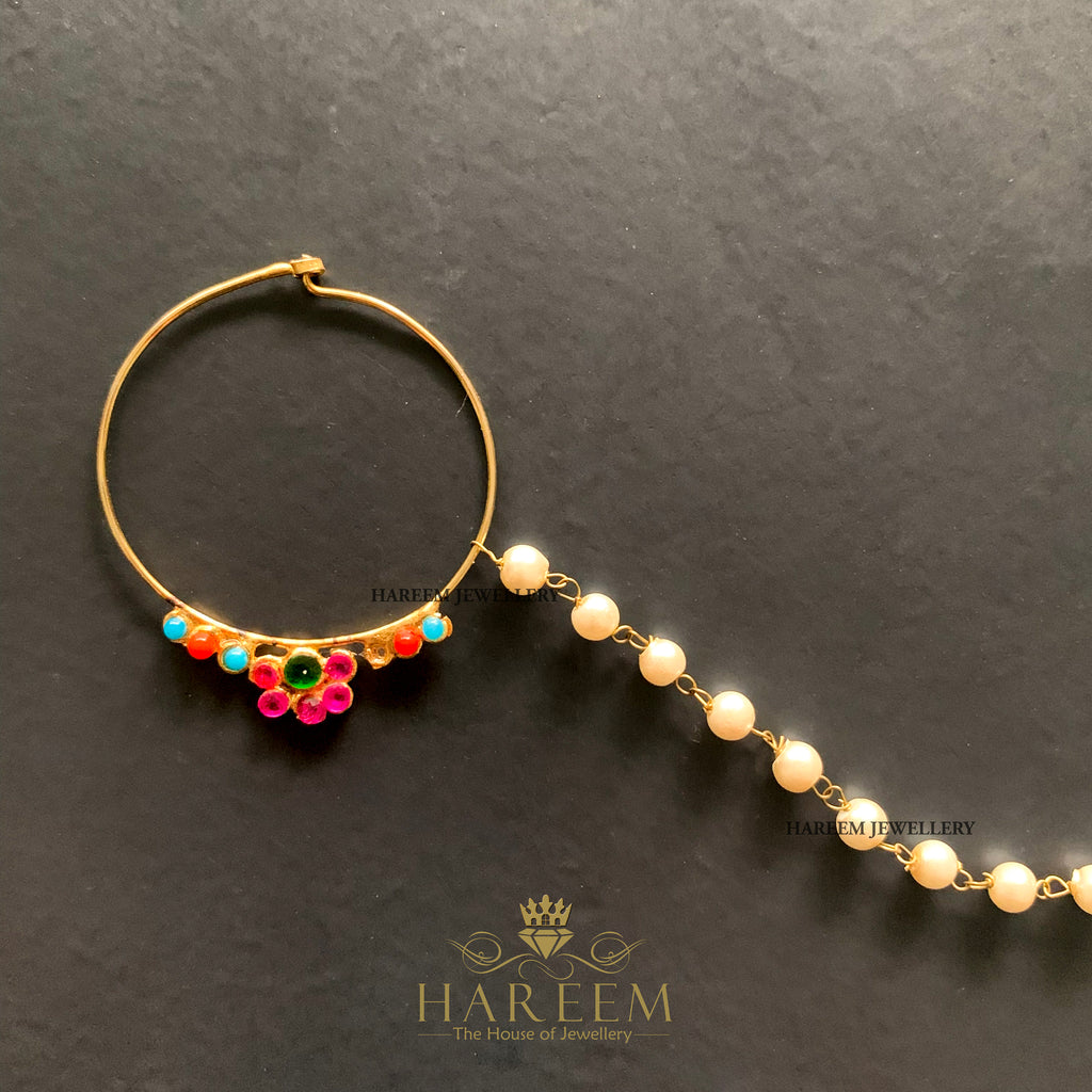 Multi Traditional Nose ring