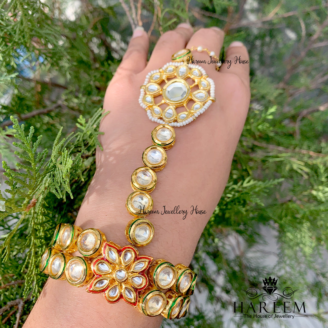 Sara Kundan Angla- Full Kundan