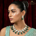 Montaha Jaipuri uncut polki set