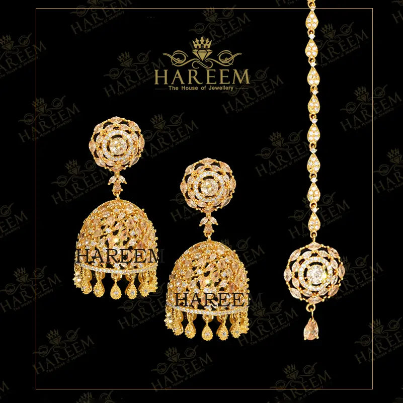 Kohar Earrings Tika AD COMBO