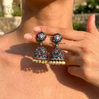 Multi Kohar Earrings Tika CZ/AD COMBO
