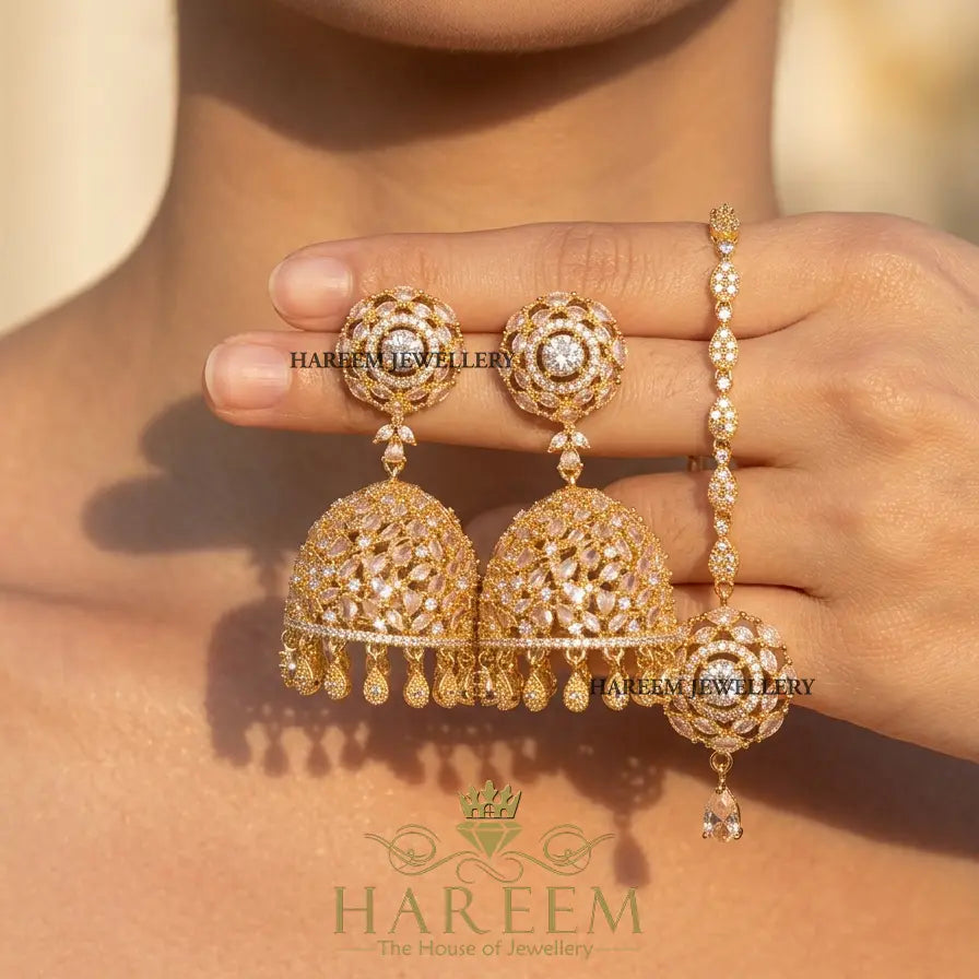 Kohar Earrings Tika AD COMBO