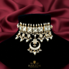Shazma Silver Foil Chokar set