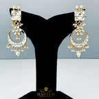 Shazma Silver Foil Chokar set