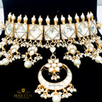 Shazma Silver Foil Chokar set