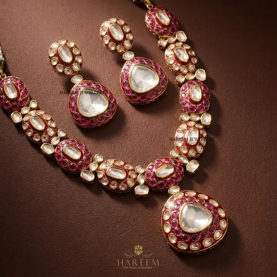 Shamsa Uncut Polki Set