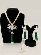Maina Emerald Long Necklace