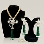 Maina Emerald Long Necklace
