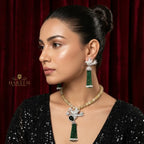 Maina Emerald Long Necklace