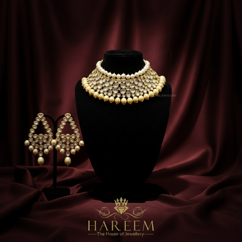 Hania Jaipuri Kundan Set