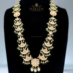 Zoe long Mala Kundan Set