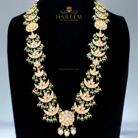 Zoe long Mala Kundan Set