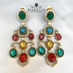 Shanaya Multi Stone Dangler