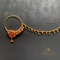 Rabail gold platted Nosering