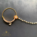 Maha gold plated Nose ring