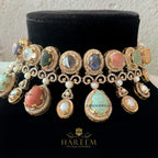 Elizabeth Aura Multi Gemstone set